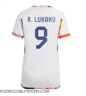 Belgien Romelu Lukaku #9 Udebanetrøje Dame VM 2022 Kortærmet